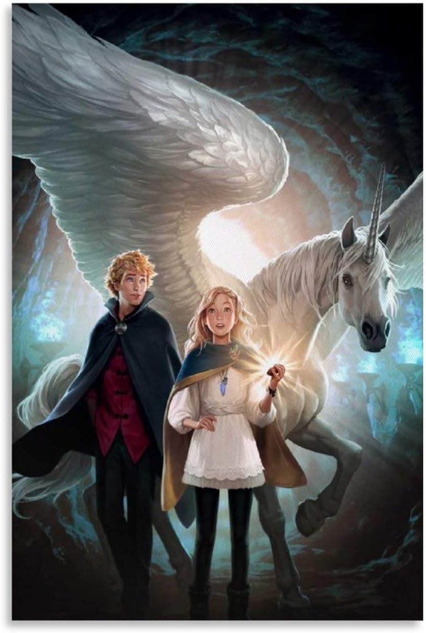 Keeper of The Lost Cities Exile Art Poster Canvas Art Poster and Wall Art Picture Print Modern Family Bedroom Decor Posters 16x24inch(40x60cm)