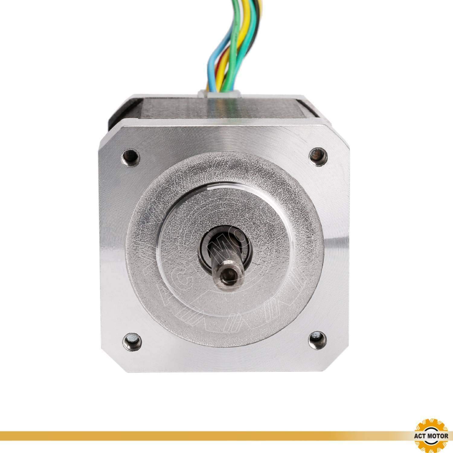 GmbH Nema17 1PC BLDC-Motor 42BLF02 63mm 24VDC 4000RPM 3.4A 52W Ø 5mm +1PC BLDC-8105A-4 Brushless DC-Driver CNC