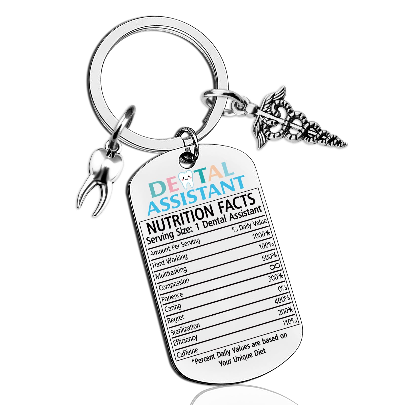 Dental Assistant Gifts For Women Men Dental Hygienist Gifts Dentals Assistant Appreciation Week Accessories Dentist Keychain Gift For Friends Coworkers Birthday Thanksgiving Christmas
