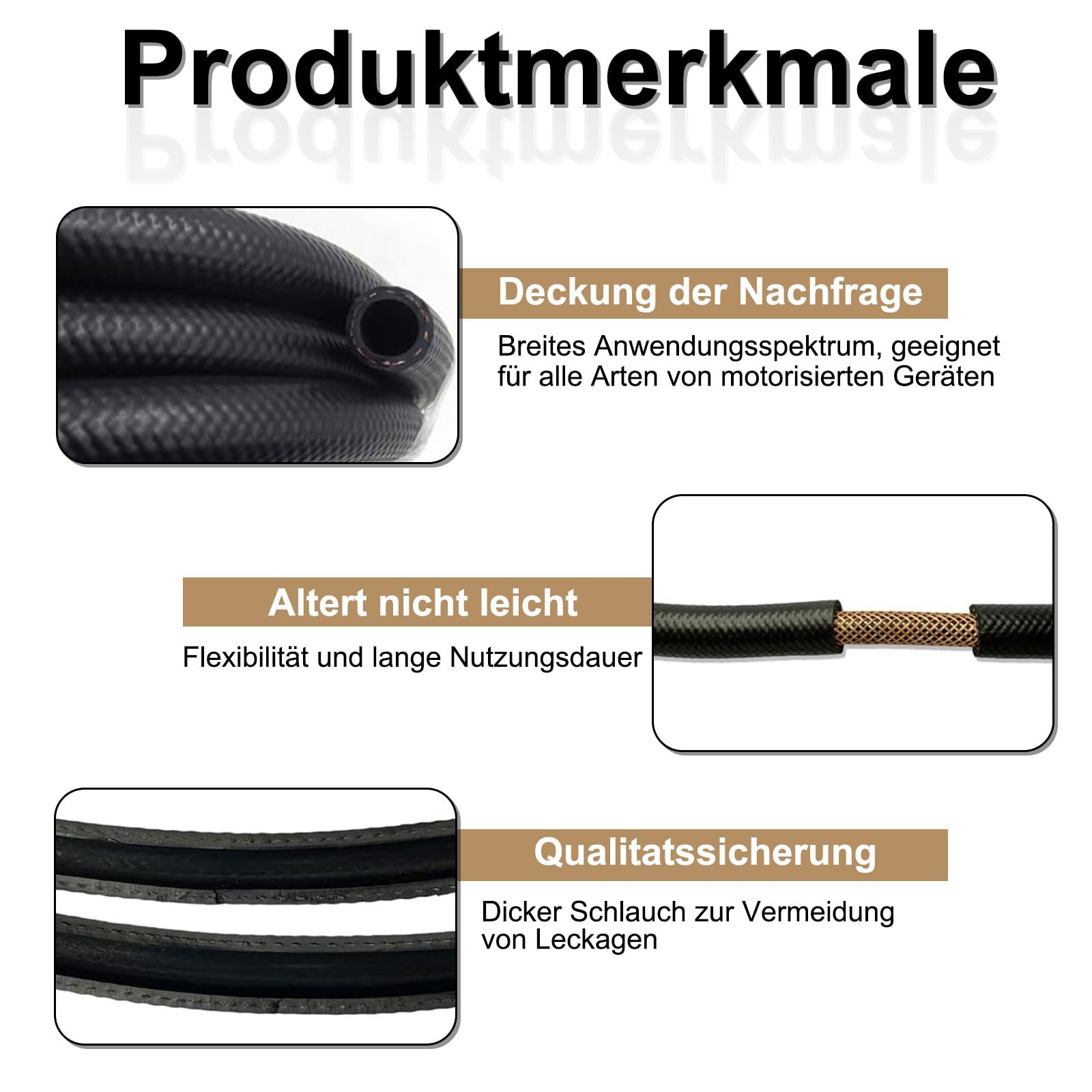 Kit Di Tubo Benzina 6mm - 2 Metri Tubo Gasolio 6mm, 4 Filtri - Foto 4