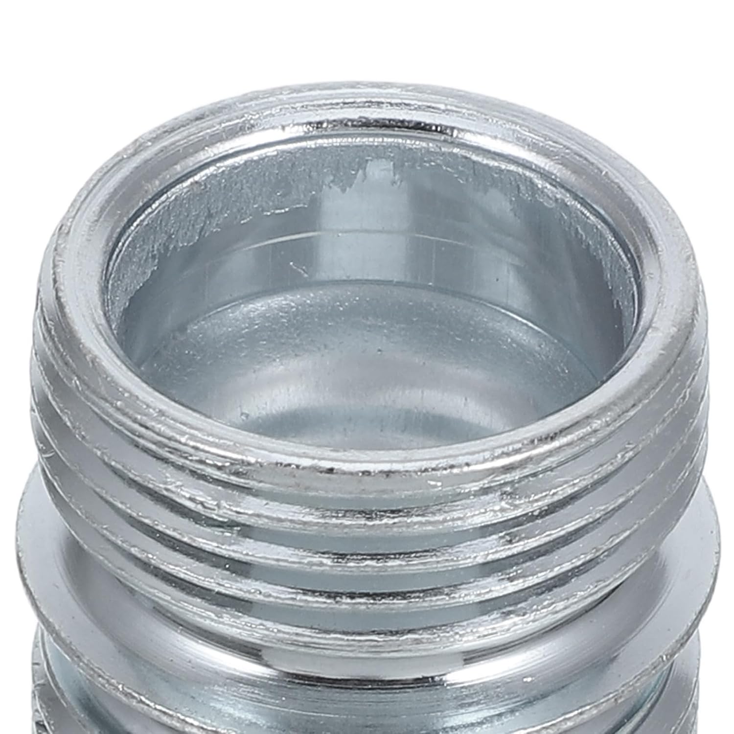 4pcs Double Head Shelf Connector Nuts 23.2mm X 22mm Metal Wire Rack Connectors with 1.5mm Thread Pitch for Storage Shelves and Industrial Rack Assembly