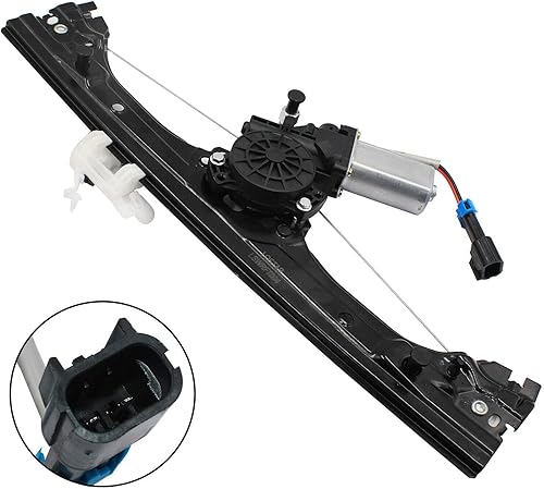 Miniatura 2 de LOSTAR Conjunto del Elevalunas del lado del pasajero delantero con motor para 2012-2017 Fi-at 500 1.4L