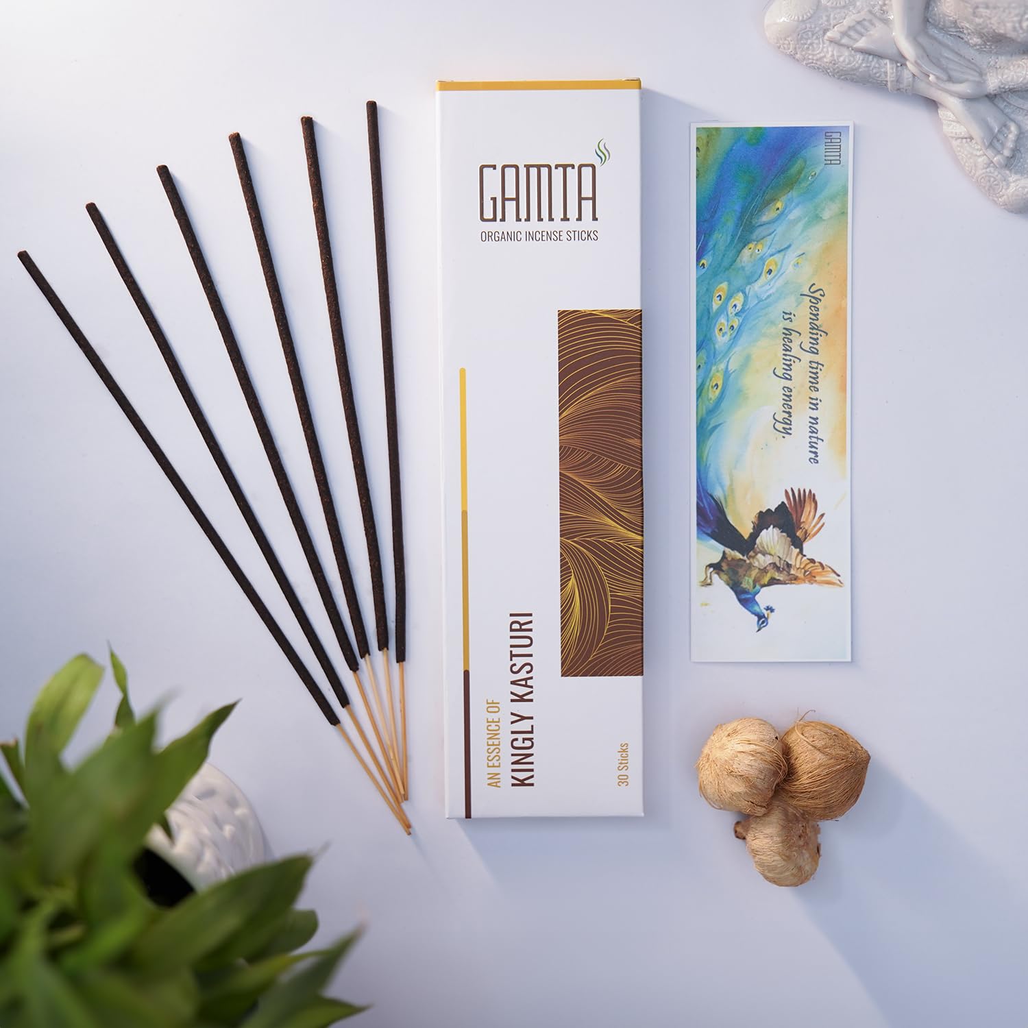 See full amazon price history chart for Gamta Organic Incense - Kingly Kasturi Agarbatti for Pooja - 30 Sticks 24cm - Lasts 60 mins - Charcoal Free Incense Sticks - Agarbatti Stick Made of Panchagavya - Freshness & Meditation Gamta Organic Incense - Kingly Kasturi Agarbatti for Pooja - 30 Sticks 24cm - Lasts 60 mins - Charcoal Free Incense Sticks - Agarbatti Stick Made of Panchagavya - Freshness & Meditation (B09GYC5TJ6) Amazon Price History, Amazon Price Tracker