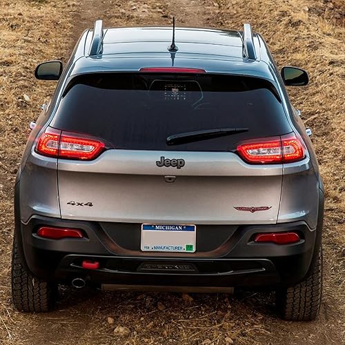 Miniatura 7 de BASIKER Antena de 7 pulgadas para Jeep Cherokee Grand Cherokee Renegade Compass 2011-2025, Chrysler 200, Dodge Durango Journey Avenger Dart,