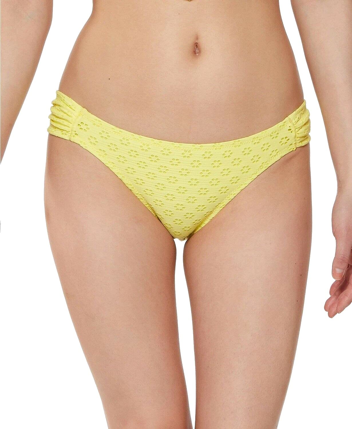 Jessica Simpson Mix & Match Solid Eyelet Bikini Swimsuit Separates (Top & Bottom) Bikini Mujer