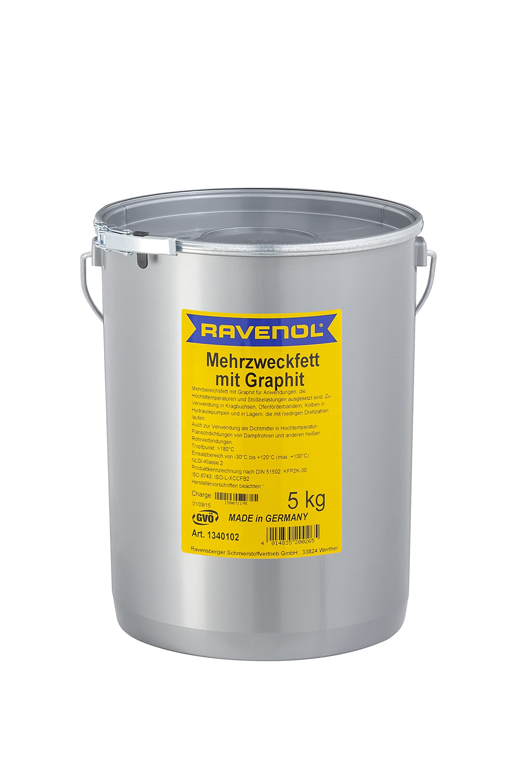 RAVENOL Mehrzweckfett mit Graphit