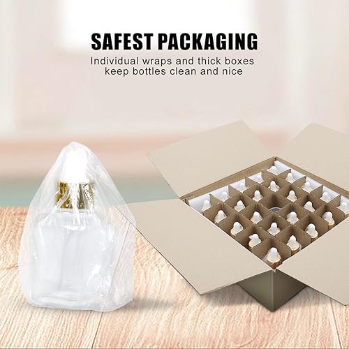 Miniatura 7 de Yoken Botellas cuentagotas de vidrio de 1 oz, paquete de 72 botellas cuadradas transparentes para aceites esenciales, líquidos, botella gotero a