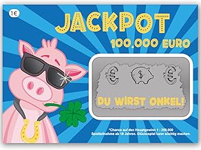 Joli Coon Lotto Jackpotlos - Du wirst Onkel - Schwangerschaft verkünden mit Scherzlosen