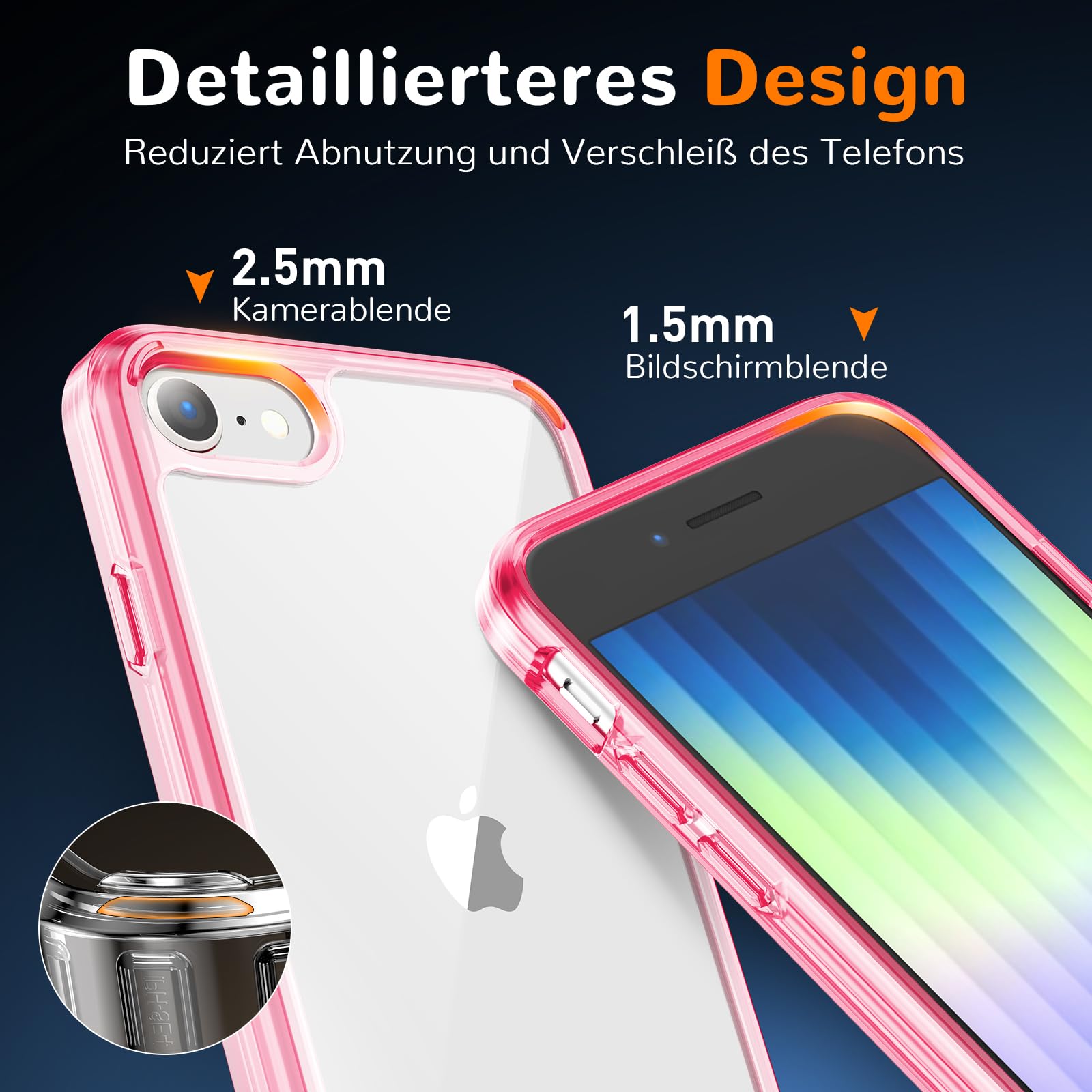 Clear Case for iPhone 15, Ultra Thin, Shockproof TPU Cover, Anti-Yellowing, Crystal Clear, Phone Case for Apple iPhone 15 - Clear — view 337