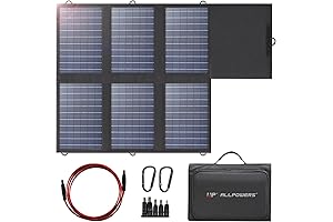BearTwo 60W Portable Solar Charger - Power Your Adventures