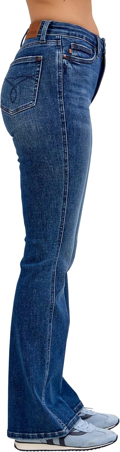 Judy Blue Womens Jeans - High Waisted Tummy Control Bootcut (Multiple Inseam Options) - Image 3