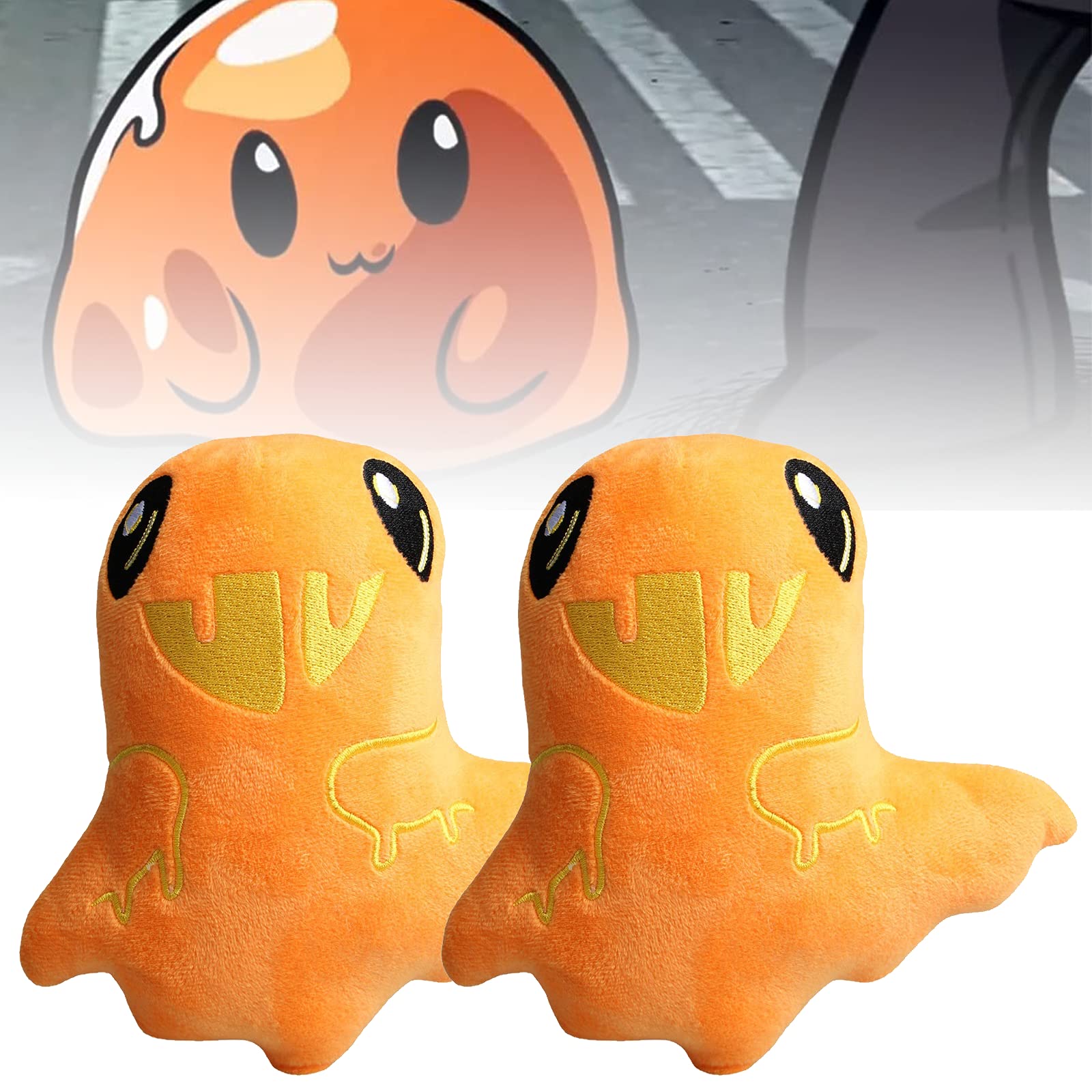 Amazon.co.jp: SCP 999ぬいぐるみ、オレンジ色のティックルモンスター