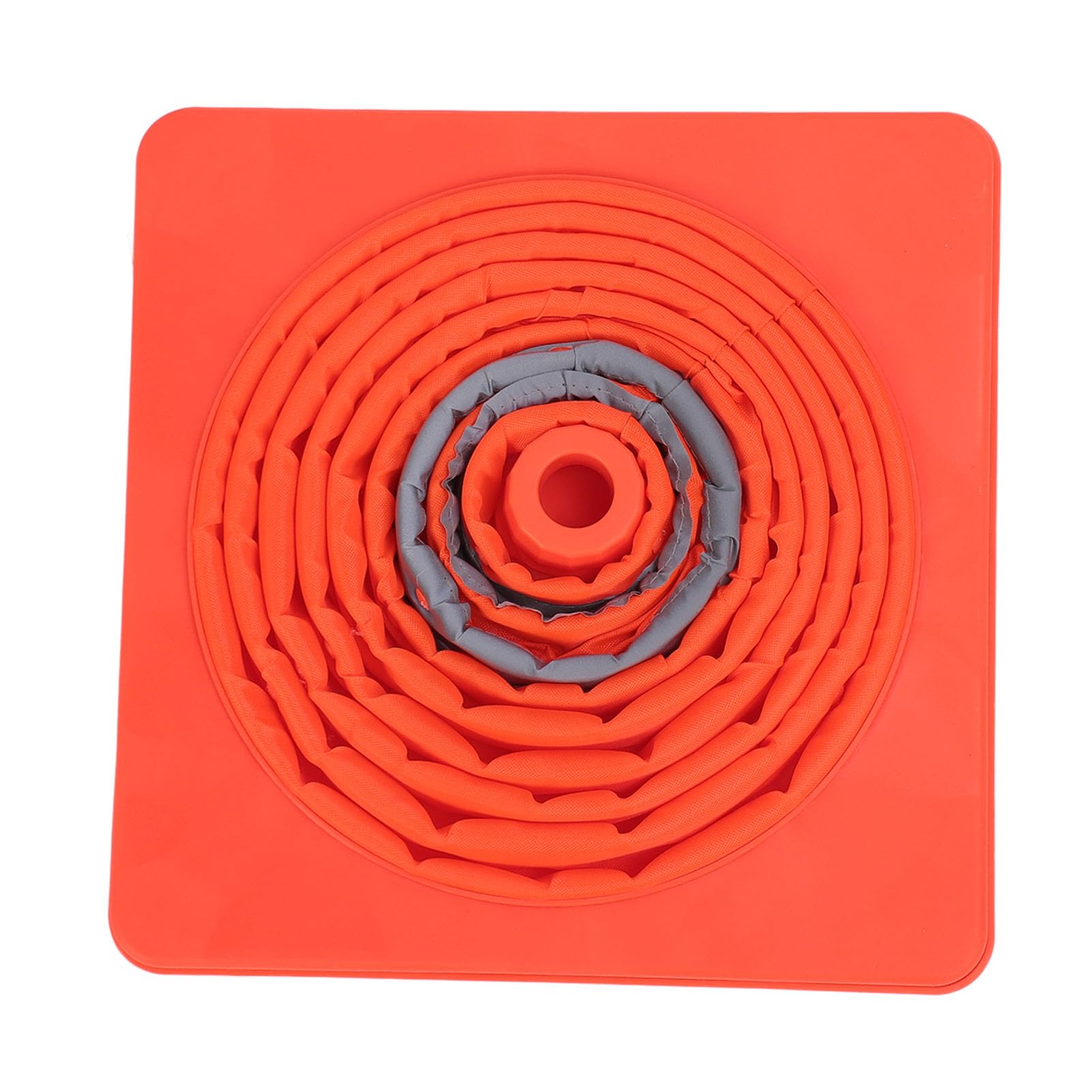 CHICIRIS Conos Reflectantes de Seguridad Vial, Plegables, Duraderos, de 70 Cm de Alto, para Control de Tráfico y Situaciones de Emergencia, Paquete de 2, Color Naranja