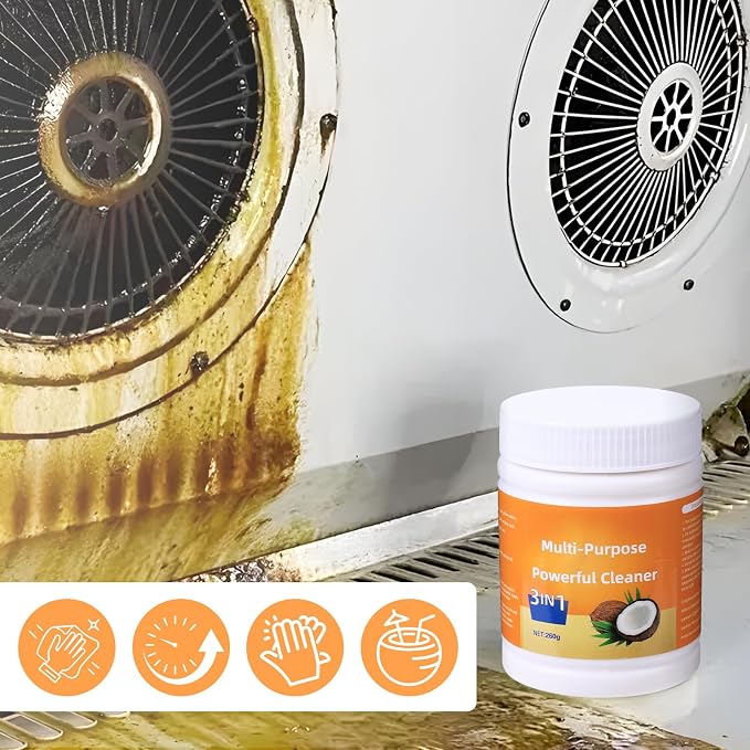 Limpiador multiusos potente para cocina, 260g coco miniatura 3