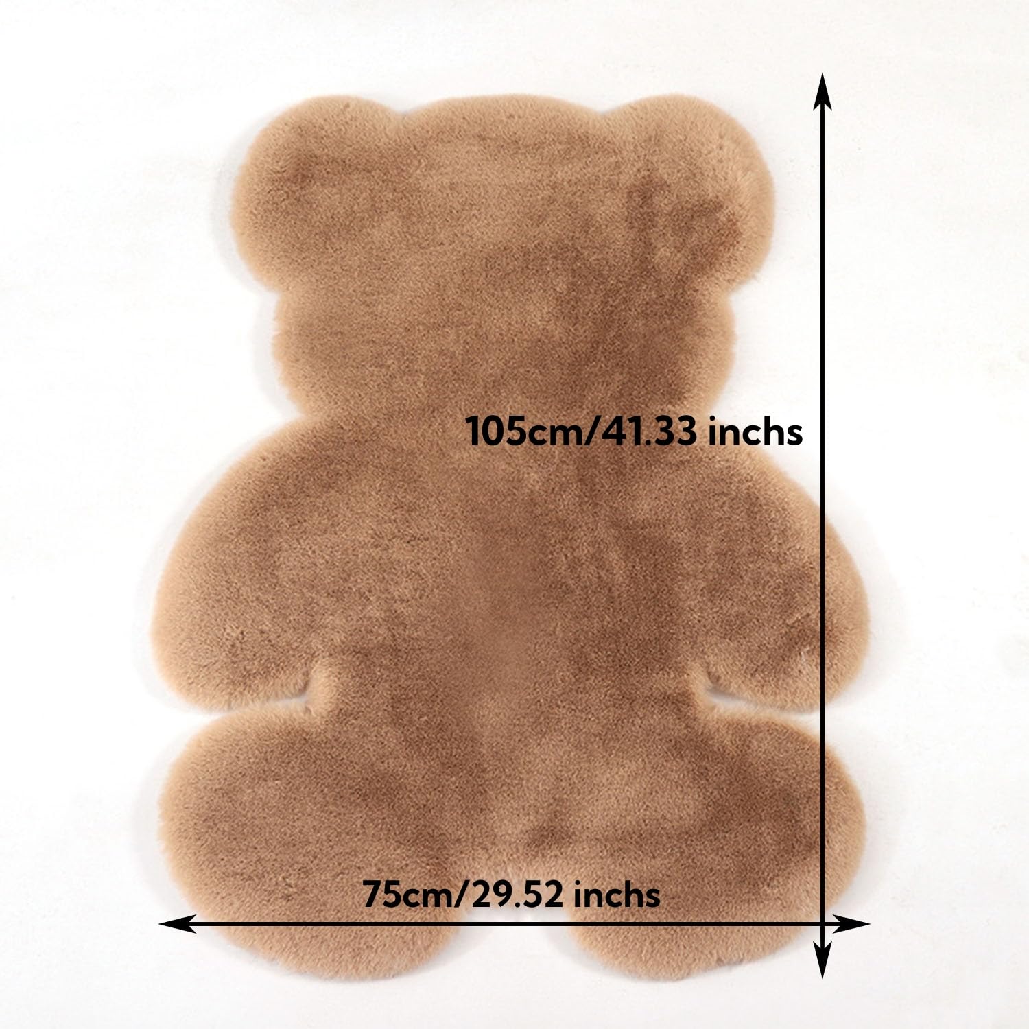 zhxinashu Bear Shaped Rug - Image 3