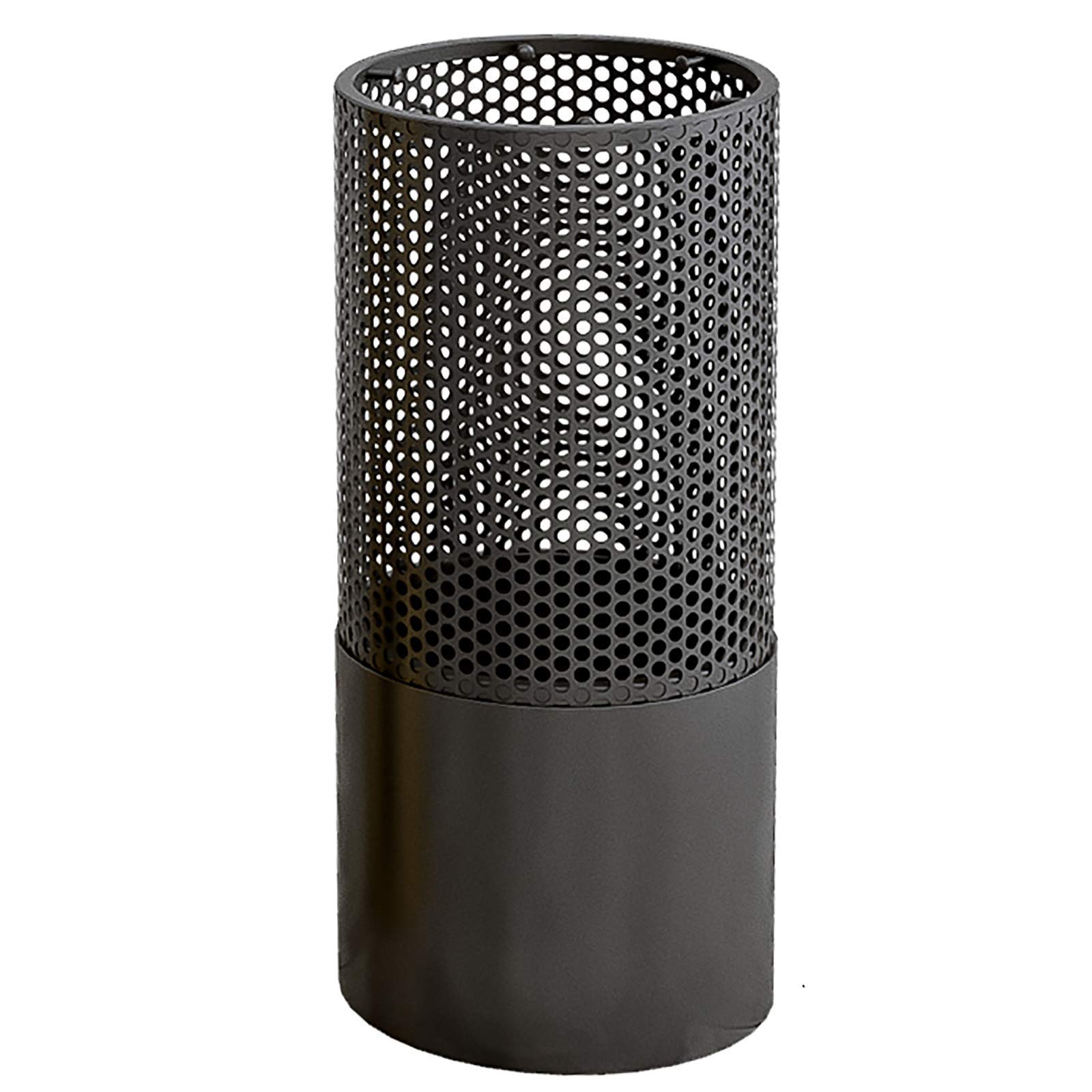 Porte-parapluies canne bâtons de marche et seau de rangement en métal