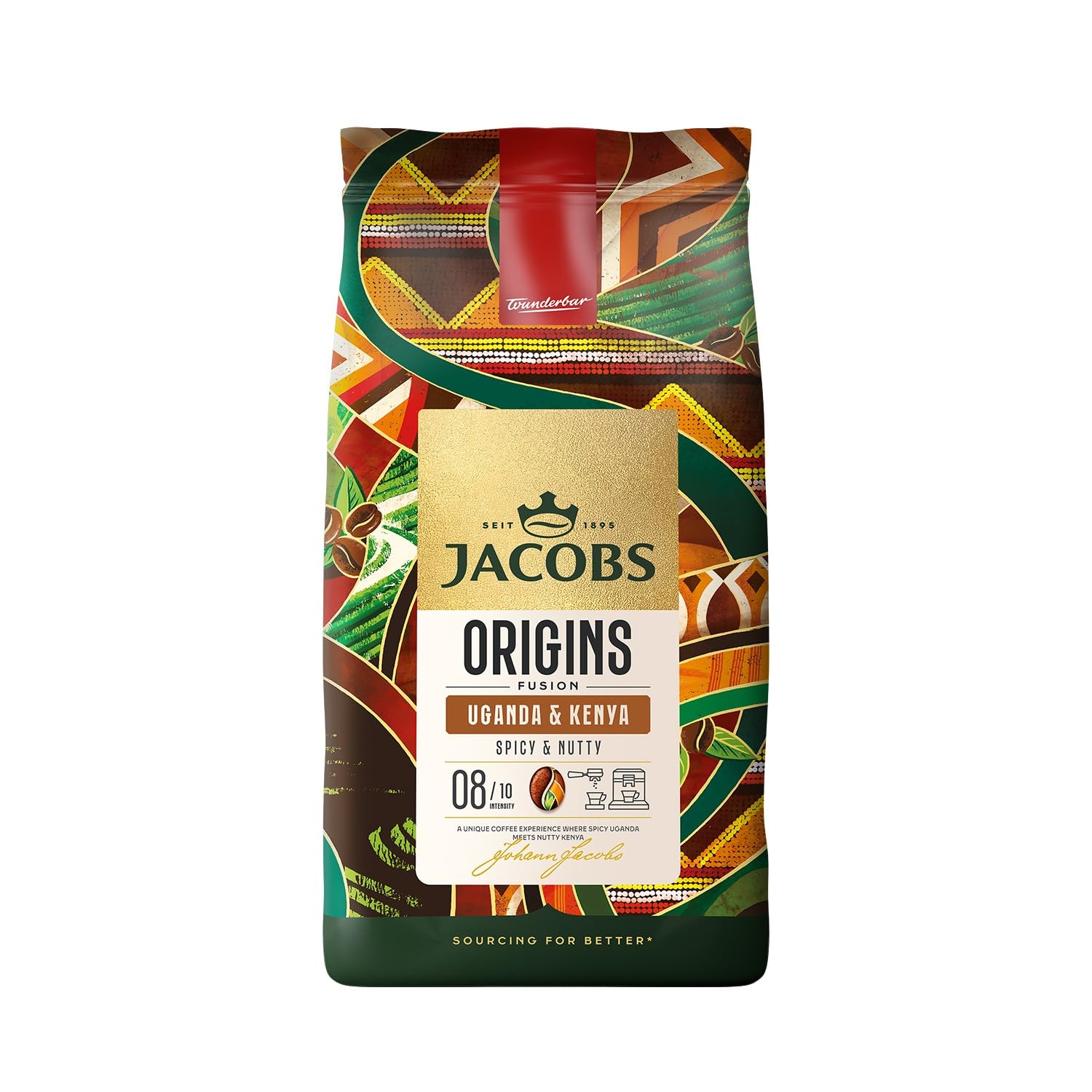 Jacobs Origins Uganda&Kenya Çekirdek Kahve 1 Kilogram