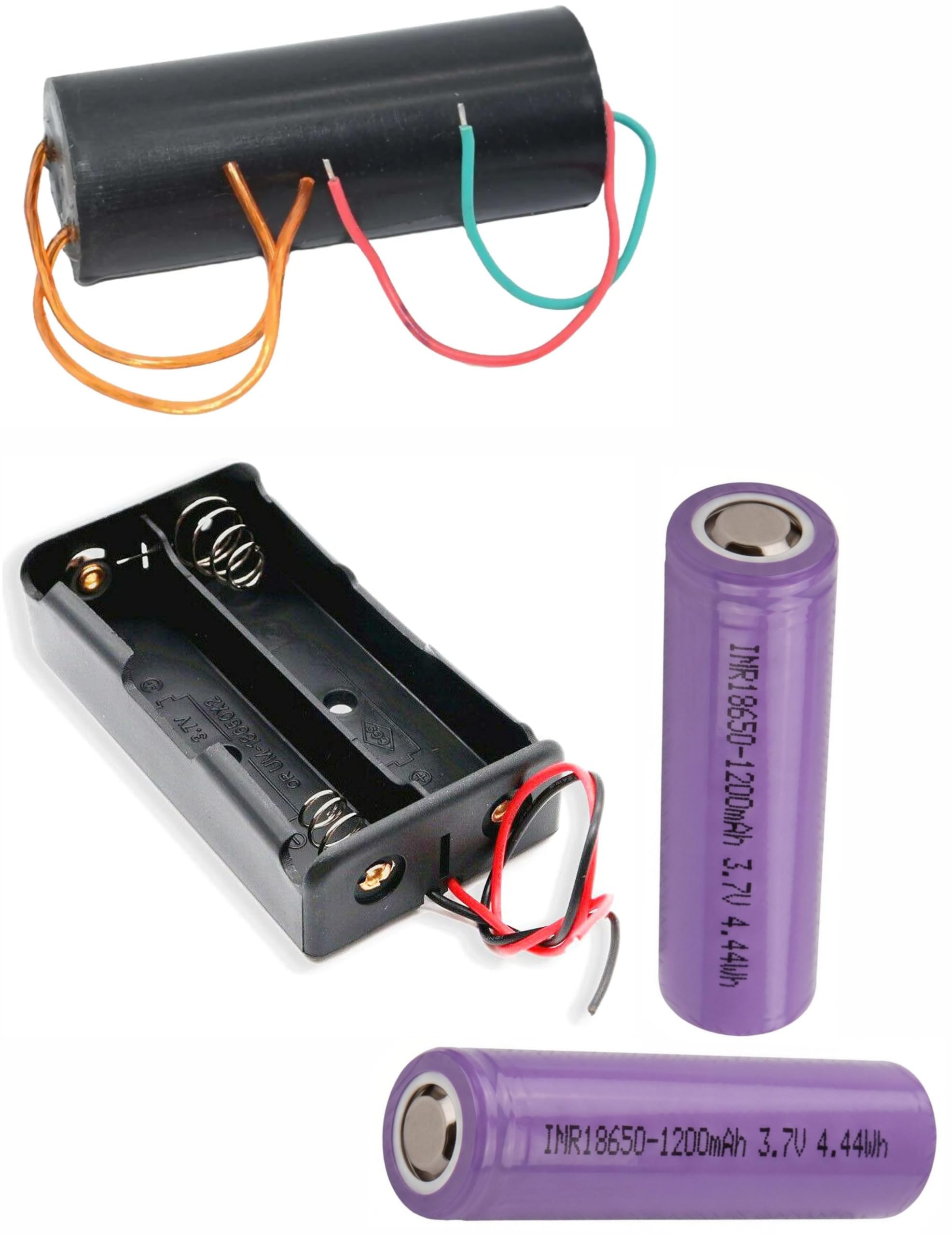 DC 3V to 400kV Boost Step-Up Power Module with Rechargeable Battery | 400000V Output, 3.7V Lithium-Ion Battery, 2000mAh Capacity, Pack of 4, High Voltage Transformer-image-9