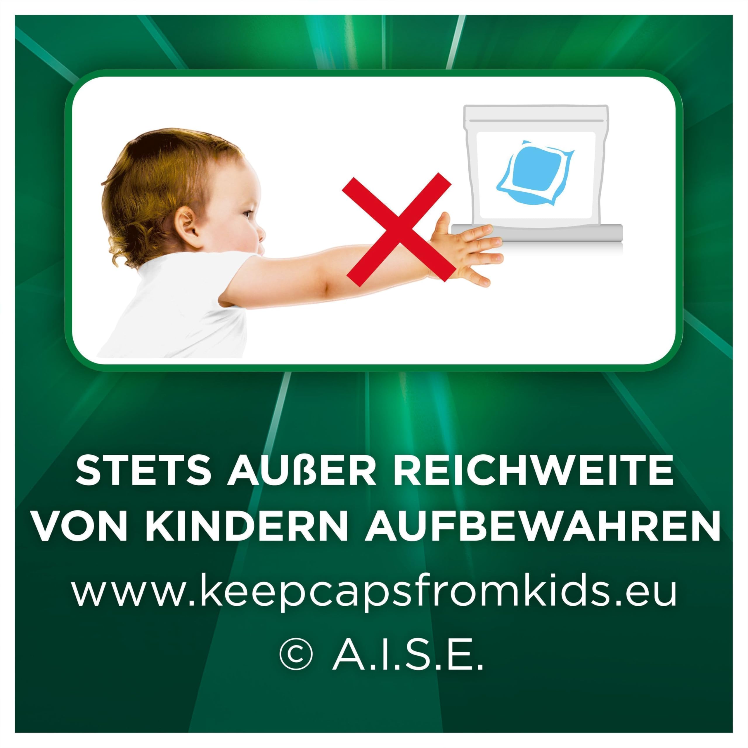 Ariel Waschmittel Pods All-in-1, Flüssigwaschmittel Kapseln 100 Waschladungen, Universal+, Kraftvolle Fleckentfernung ab der 1. Wäsche