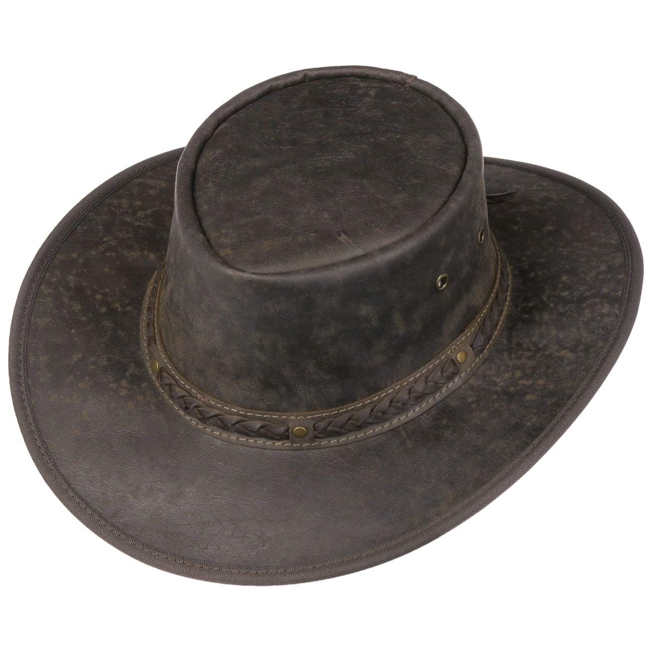 Barmah Squashy Crackle Kangaroo by Sombrero outdoorsombrero de Piel (XL (60-61 cm) - marrón)