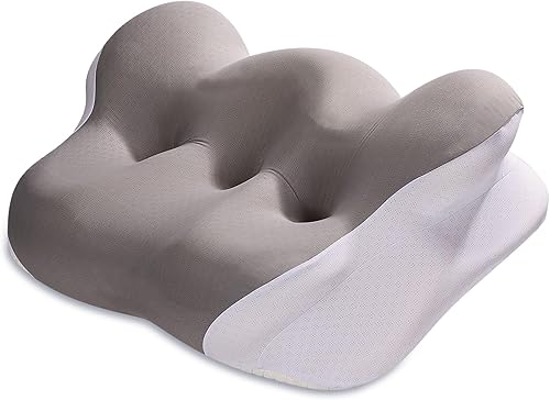 Almohada cervical para el cuello, almohadas de espuma viscoelástica para aliviar el dolor de cuello, almohada ergonómica de enfriamiento de contorno