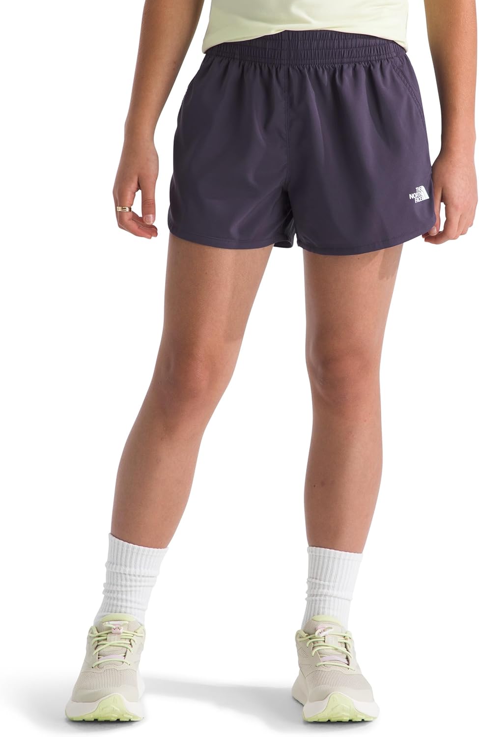 The North Face Girls' Flex Woven Short - Breathable Athletic Shorts, Moisture Wicking Fabric, Elastic Waistband