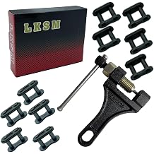 Chain Breaker Tool for 420-530 Roller Chain Motorcycle ATV Mini Bike Dirt Bike Go Kart Scooter Bicycle 40 410 415 420 428 50 520 525 530 Chains