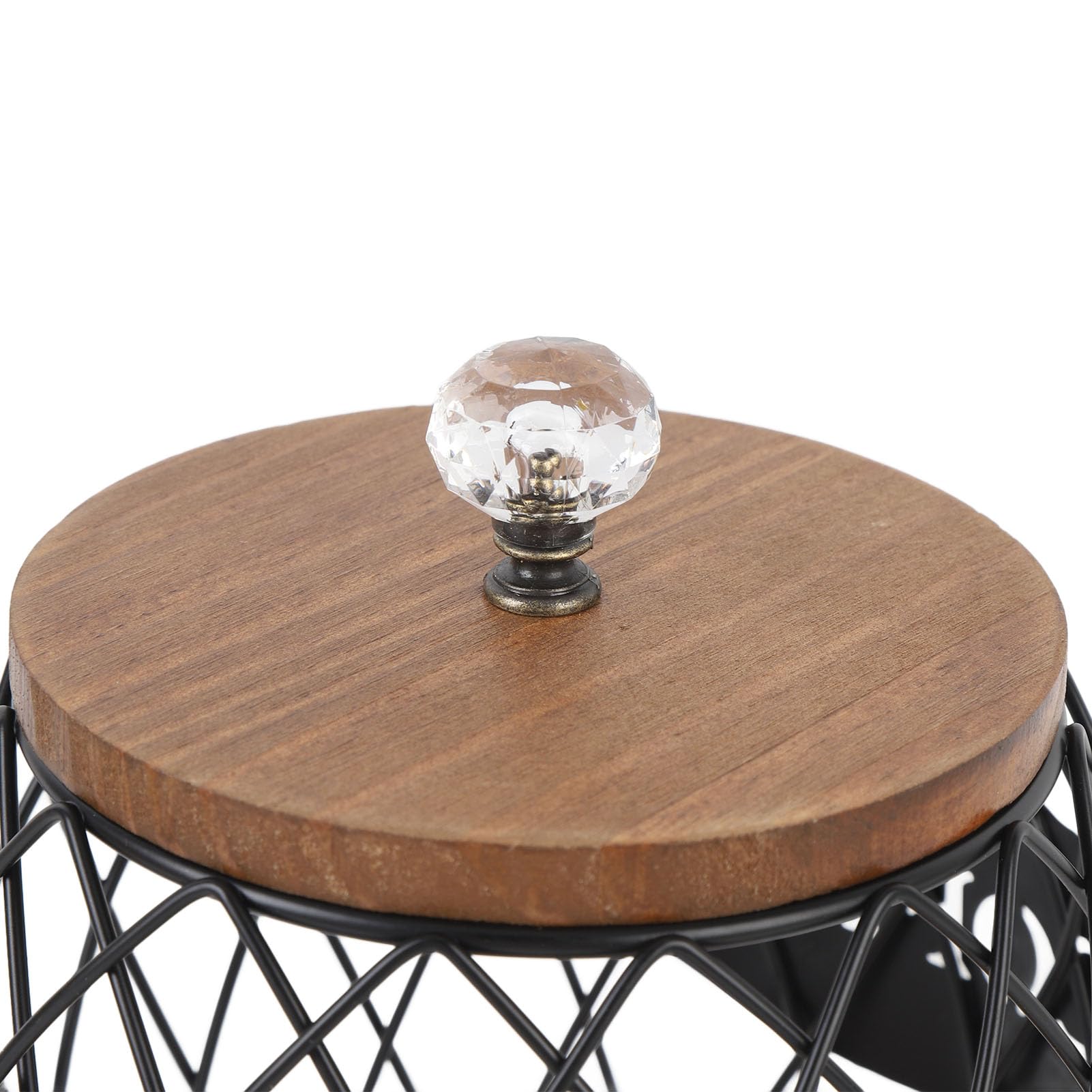 GOWENIC Porte-capsule de café, Fruits - café à en Forme de pour la Maison d'hôtel (BLACK)