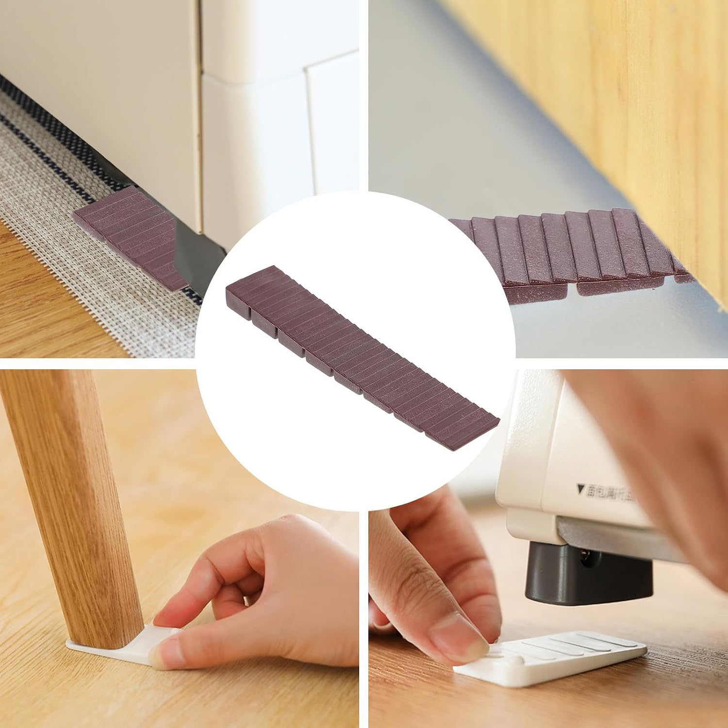 20pcs Adjustable Furniture Leveling Shims for DIY Bookcases