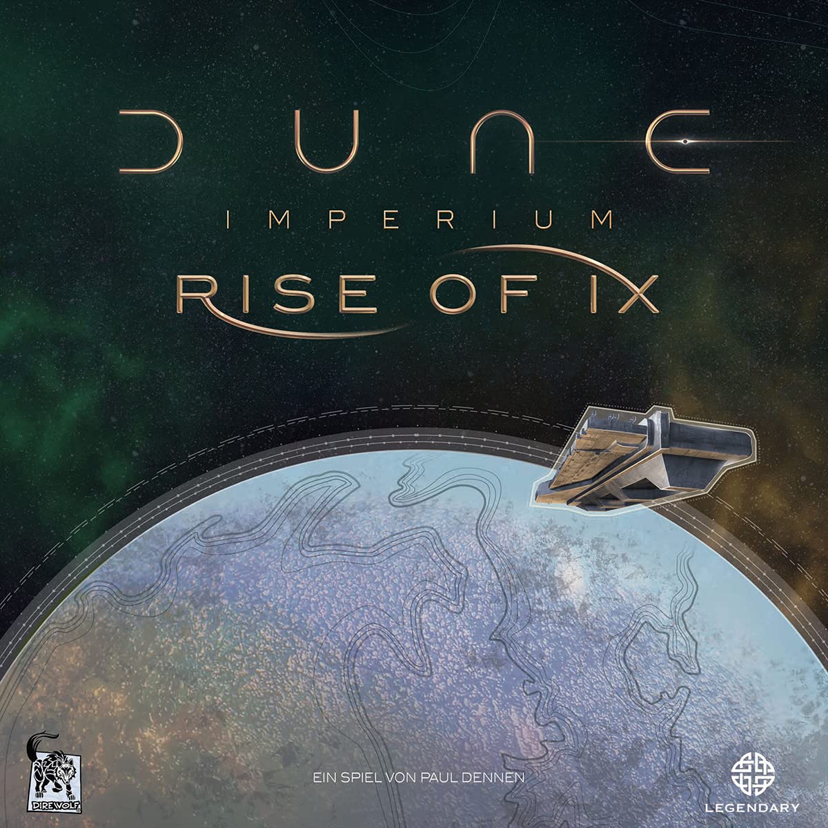 Dire Wolf Digital, Dune: Imperium – Rise of IX, expansión, Juego de conocedor, Juego de Estrategia, 1-4 Jugadores, a Partir de 13 años, 60-120 Minutos - Versión alemana