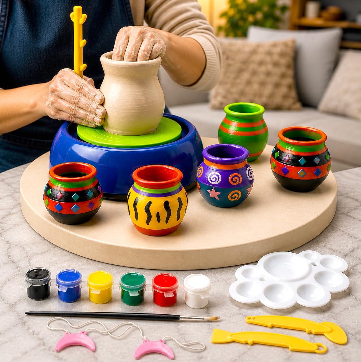 VGRASSP Air Dry Clay - 48 Pcs for Kids & Creative Play -9 VGRASSP Air Dry Clay - 48 Pcs for Kids & Creative Play -9