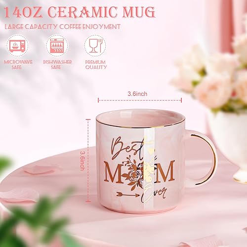 Miniatura 2 de Biching Regalos para el día de la madre para mamá de hija e hijo, regalos de Navidad para la mejor mamá del mundo, regalos de cumpleaños para mamá,