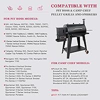 Vista 2 de Paquete de 2 encendedores de barra caliente compatibles con parrilla de pellets de madera Pit Boss y Camp Chef, el kit de elementos calefactores