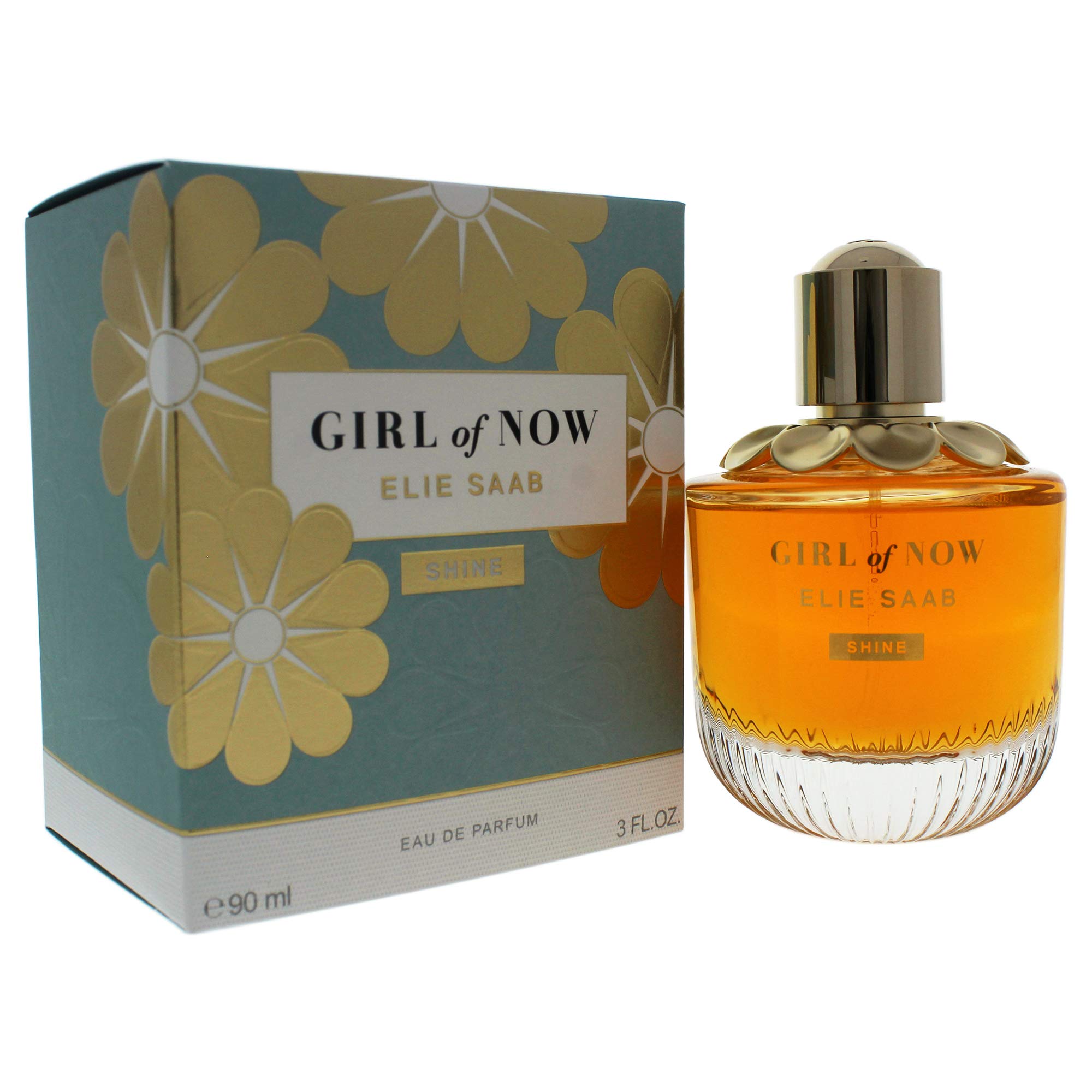 Girl of Now Shine Edp, langanhaltendes intensives Eau de Parfum, geeignet für den täglichen Gebrauch und besondere Momente, 90 ml Flasche für alle, die eine einfache und konstante Pflegeroutine