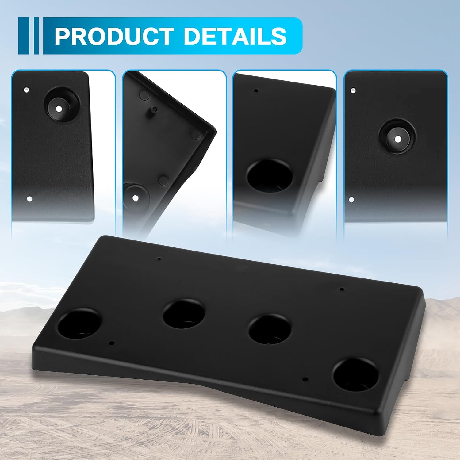 Front License Plate Bracket Compatible with Chevy Equinox 2018-2021