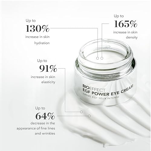 Miniatura 2 de BIOEFFECT EGF Power Eye Cream  Tratamiento intensivo de ojos que desafía la edad con factor de crecimiento epidérmico + Bakuchiol + niacinamida para