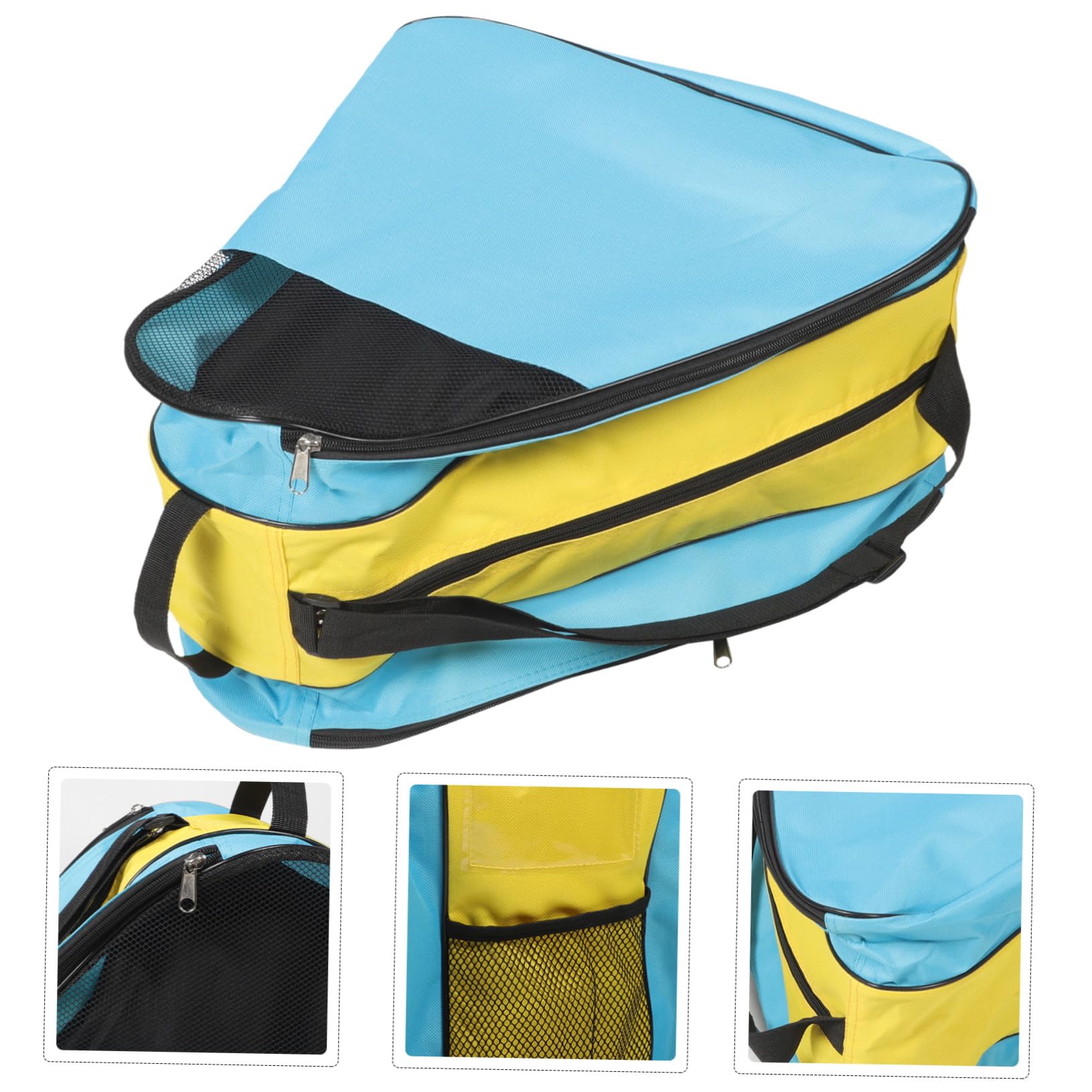 Mochila para Cómoda Patines de Nylon y Hielo para Cremallera de Transportar Conveniente en Actividades Deportivas