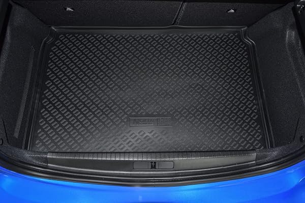 Tapis de coffre J&J AUTOMOTIVE pour Peugeot 208, offrant une protection intégrale toutes saisons.