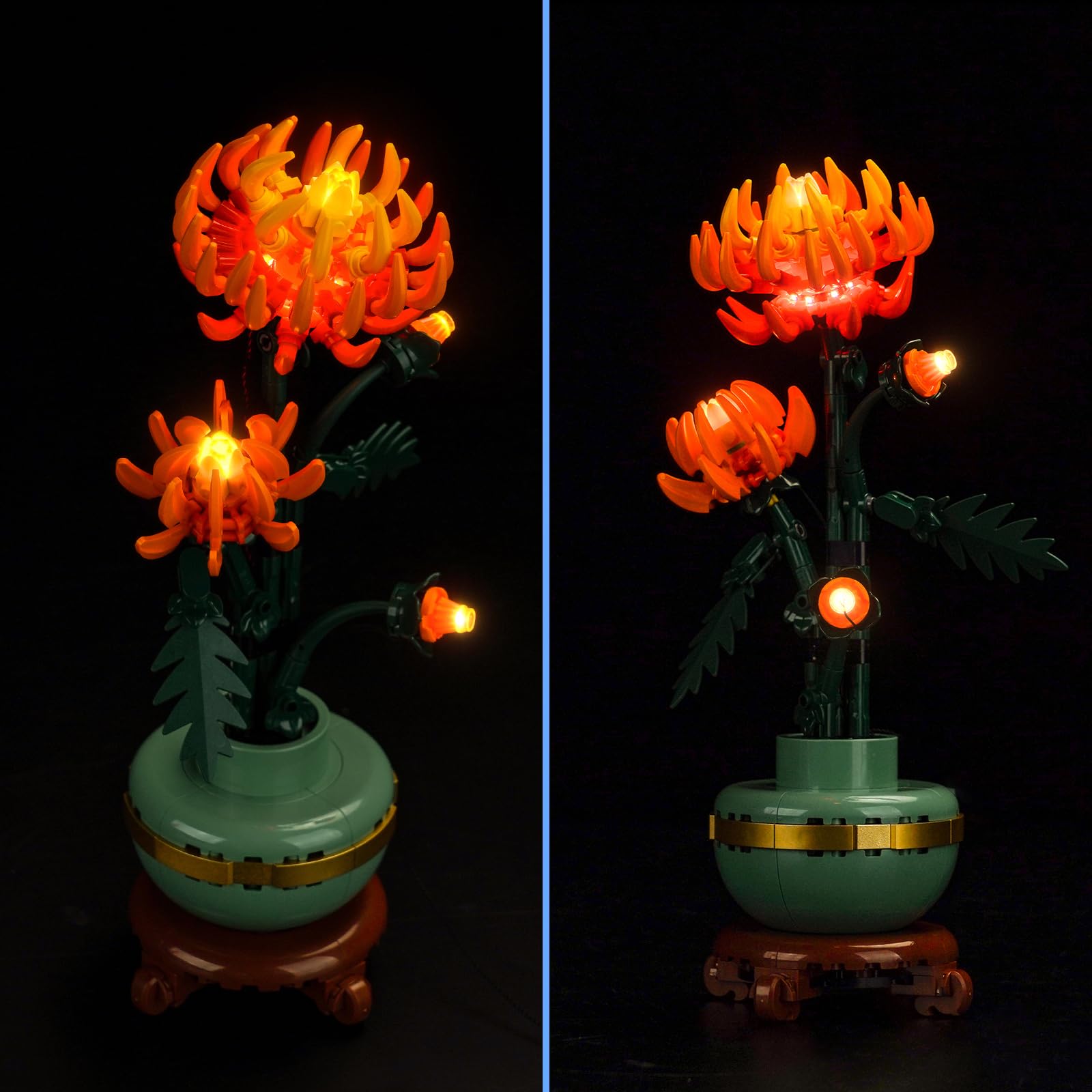 Light Kit for Lego Chrysanthemum Lighting Set for Lego 10368 Icons Chrysanthemum Set - Not Include Models, Just Light Kit - Image 4