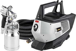 Spraytech 2433989 Earlex 6700 Stationary HVLP Paint Sprayer for Professional Woodworking and Furniture Refinishing, Fine Finishing with Oil & Water Based Materials, Pro 9 Adjustable Spray Gun