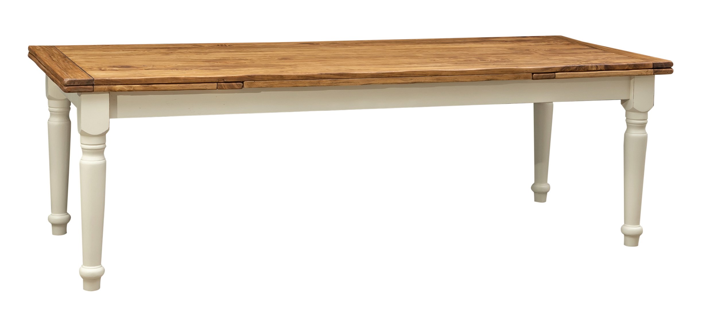 Biscottini Table Extensible Style Country 250x100x80 cm cm Made in Italy | Table Cuisine | Table a Manger Extensible | Table Salle a Manger Extensible
