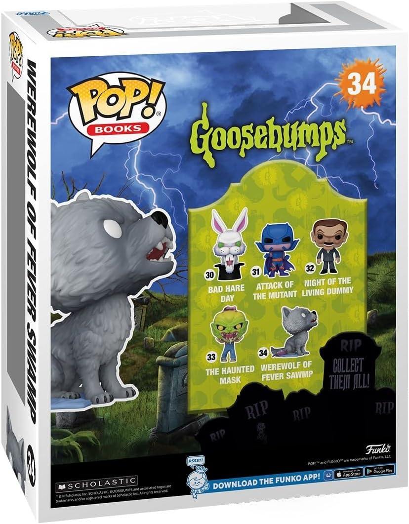 Funko Pop Covers: Goosebumps - Werewolf The Warewolf of Fever Swamp Fever Swamp​ - Collectable Vinyl Figure - Gift Idea - Official Merchandise - Toys for Kids & Adults