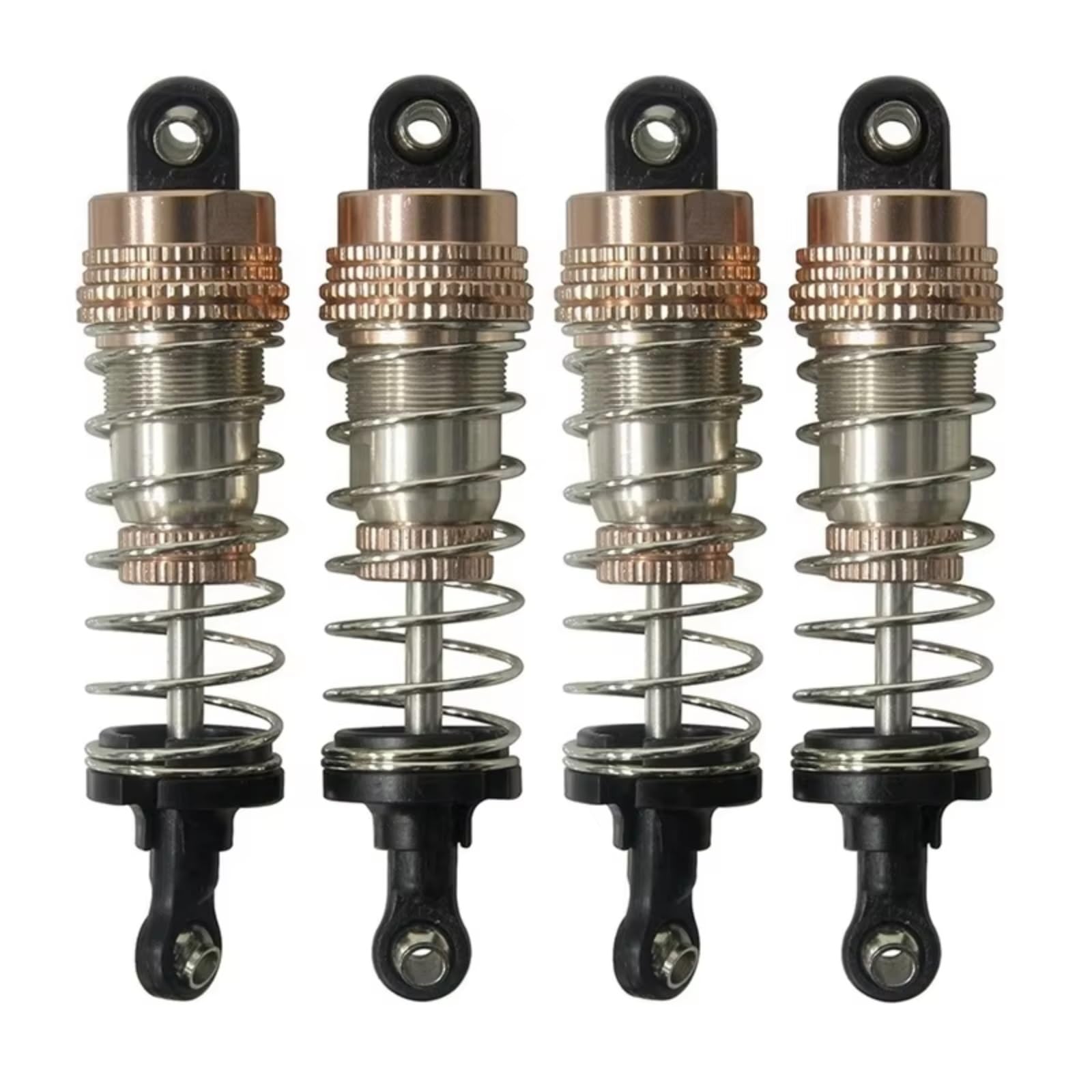 Compatibile Con HAIBOXING Per HBX 16889 16889A 16890 16890A SG1601 SG1602 1/16 RC Car Upgrade Parts 4 Pezzi Ammortizzatore In Metallo Olio Ammortizzatore