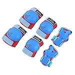 BOSONER Kids/Youth Knee Pad Elbow Pads for Roller Skates Cycling BMX Bike Skateboard Inline Rollerblading, Skating Skatings Scooter Riding Sports