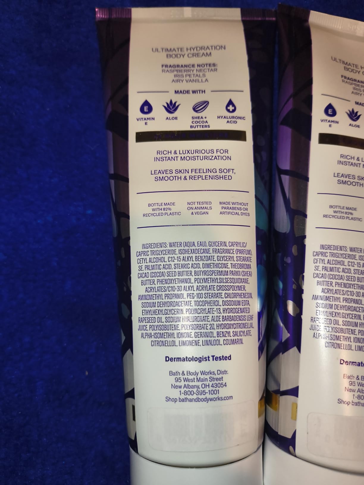Bath & Body Works Bath and Body Works Butterfly Body Cream Ultimate Hydration Gift Set For Women 2 Pack 8 Oz. (Butterfly)