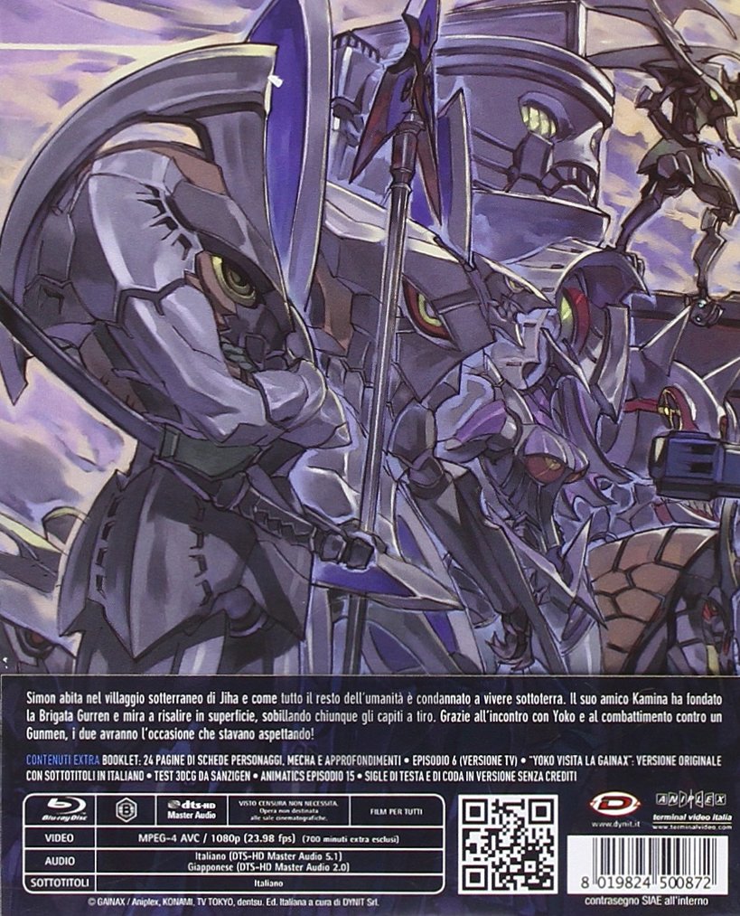 Gurren Lagann - Sfondamento Dei Cieli - the Complete Series (Eps 01-27)
