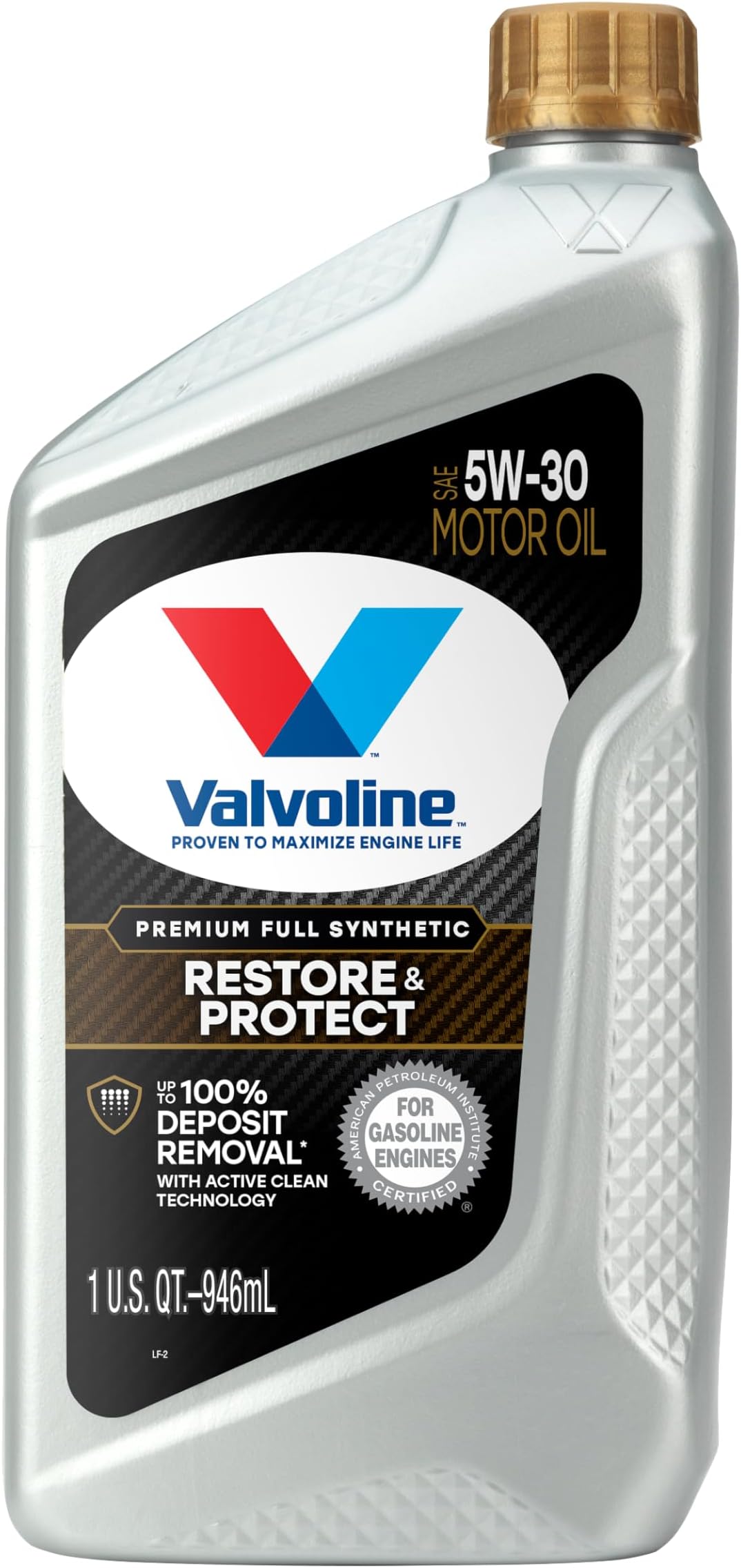 Valvoline Restore & Protect Full Synthetic 5W-30 Motor Oil 1 QT