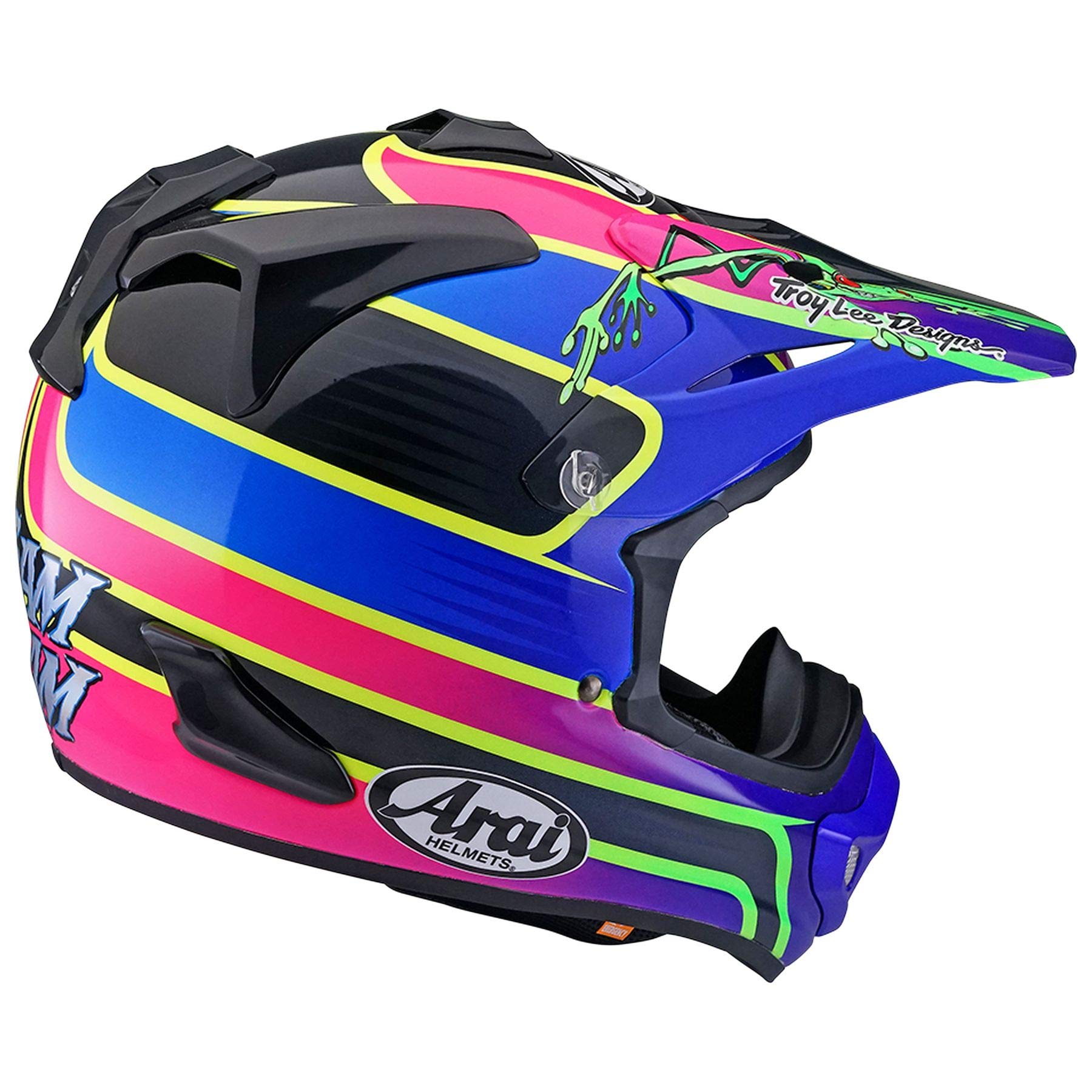 Arai MX-V Barcia Frog Troy Lee Designs MX Helmet : Amazon.com.au