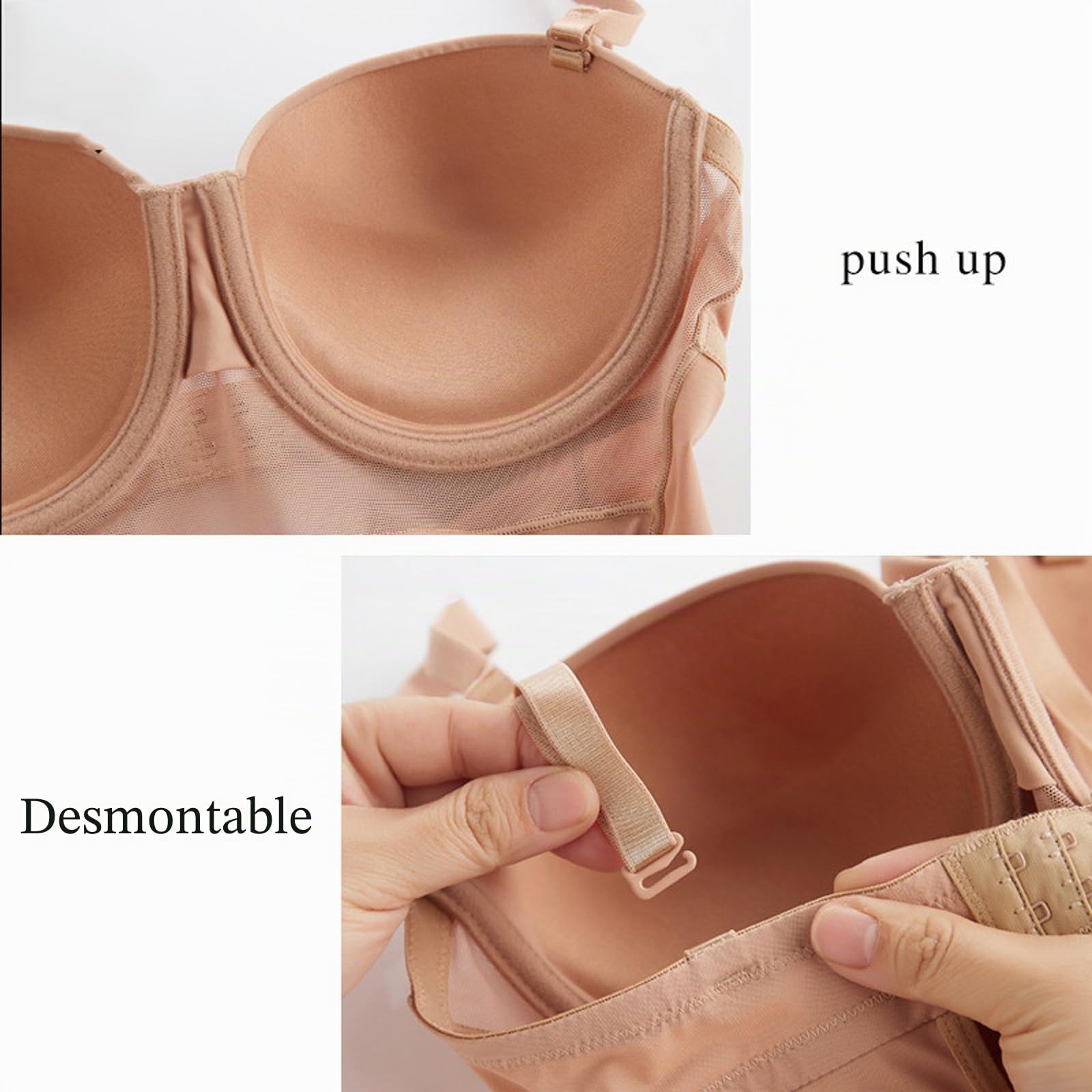Body Moldeador Adelgazante para Mujer, Ropa Interior con realce, Monos con Tirantes y Aros, Camisolas con Control de Barriga, Tops