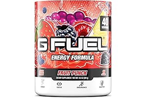 GFUEL Fruit Punch Energy Tub: Elite Energy and Endurance Formula